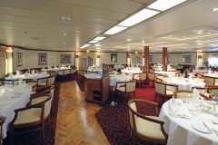 MV Island Sky photo shoot Plymouth after refit.