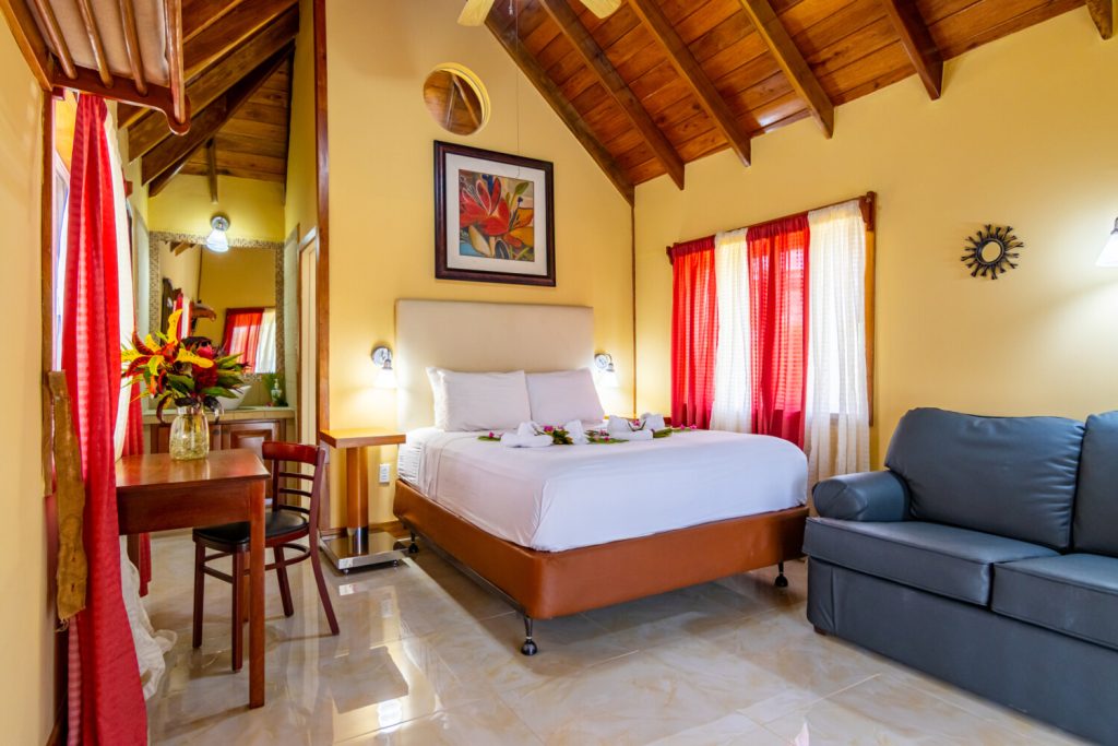 Hotel bedroom, Belize