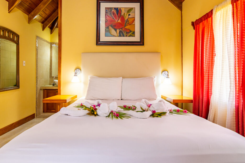 Hotel bedroom, Belize