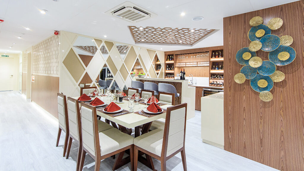 Dining area