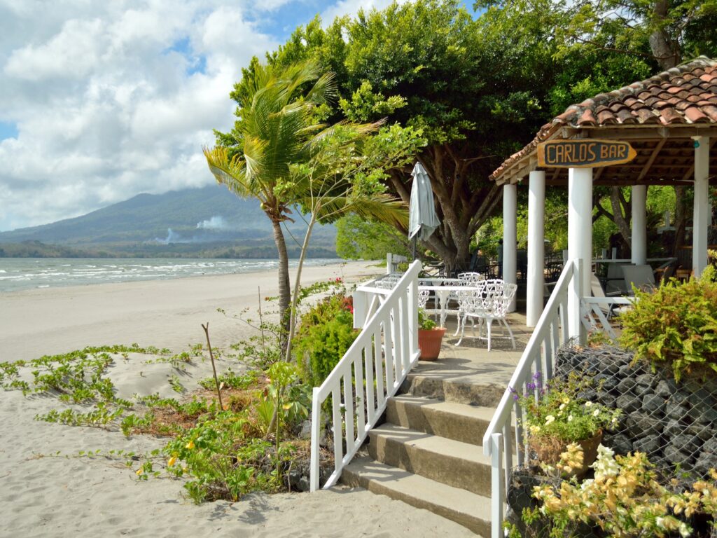 Beach at Hotel Villa Paraiso