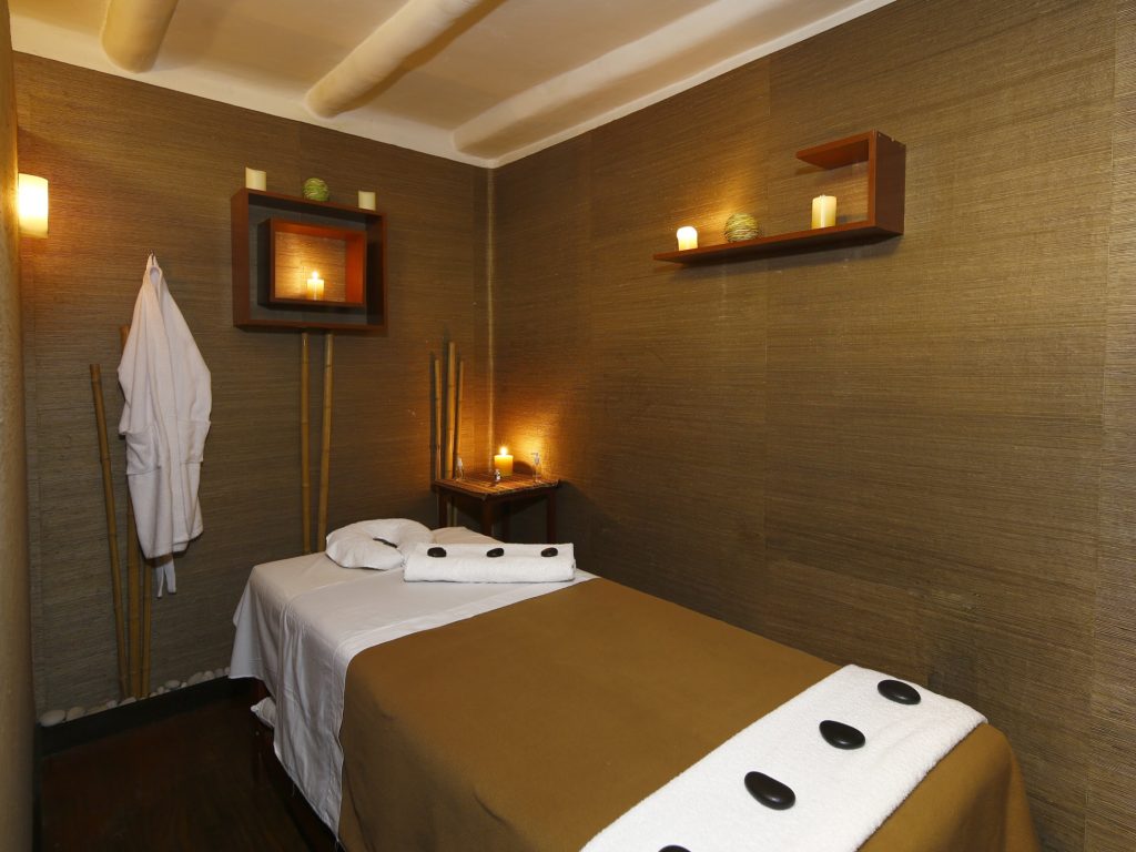 Massage bed at Casa Andina Premium Collection Cusco