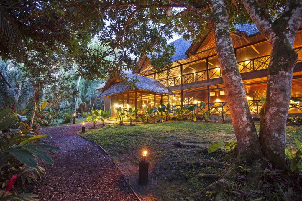 Exterior of Peruvian Amazon South, Hacienda Concepcion