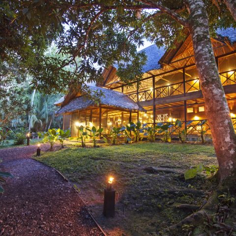 Exterior of Peruvian Amazon South, Hacienda Concepcion