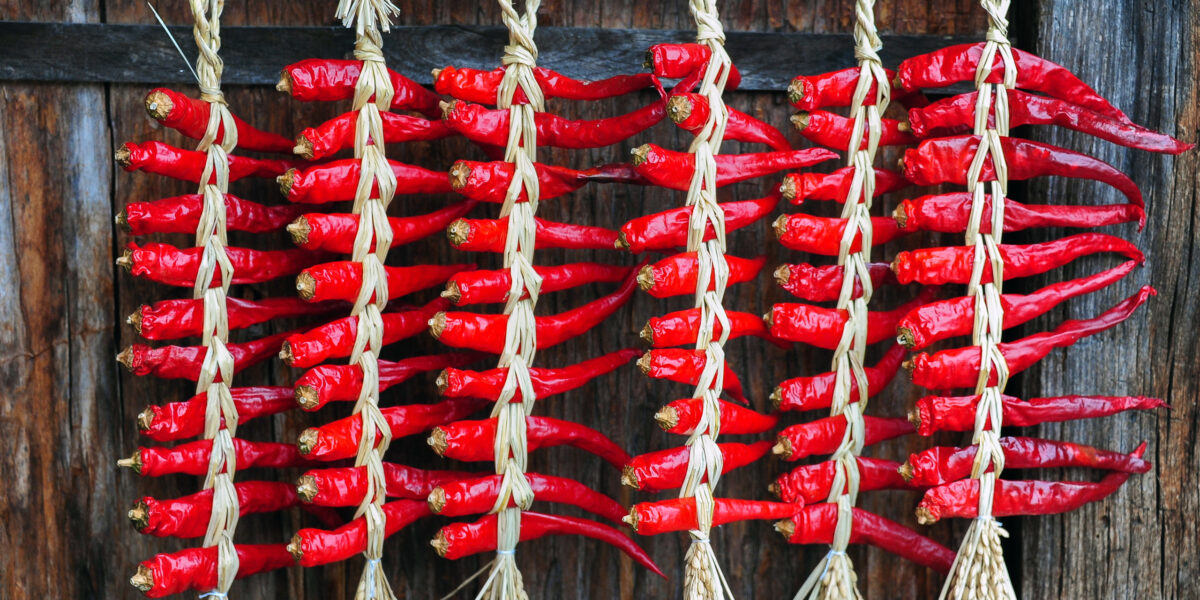Dried chillis