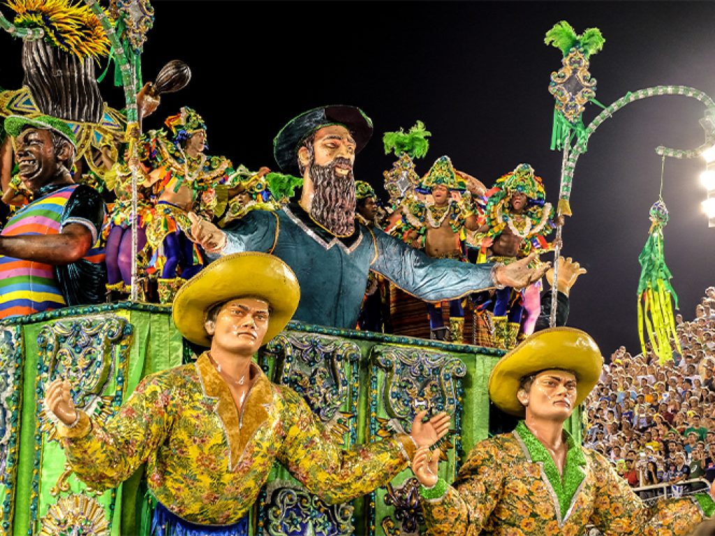 Performance at carnival - Rio de Janerio