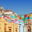 Colourful bunting in Oaxaca Mexico