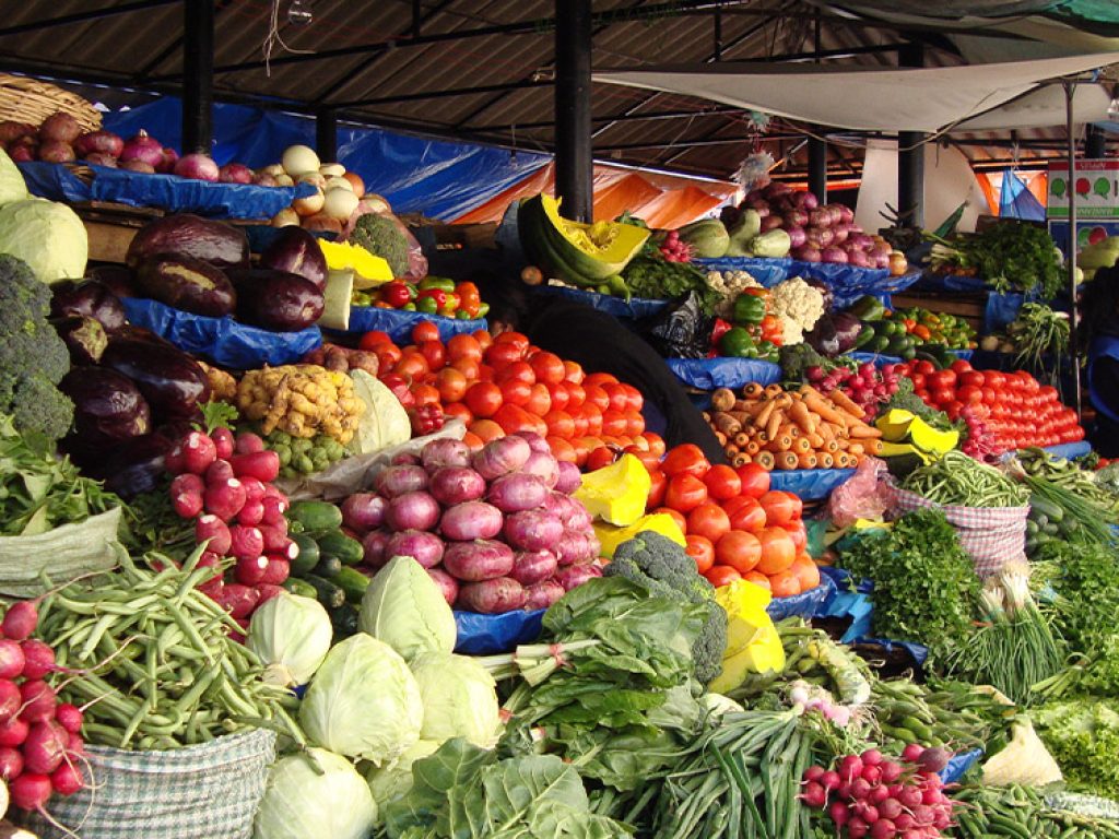 BOLIVIAN FRUIT AND VEGETABLE MARKET