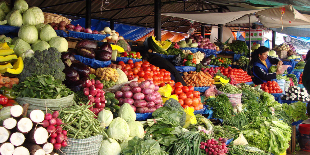 BOLIVIAN FRUIT AND VEGETABLE MARKET