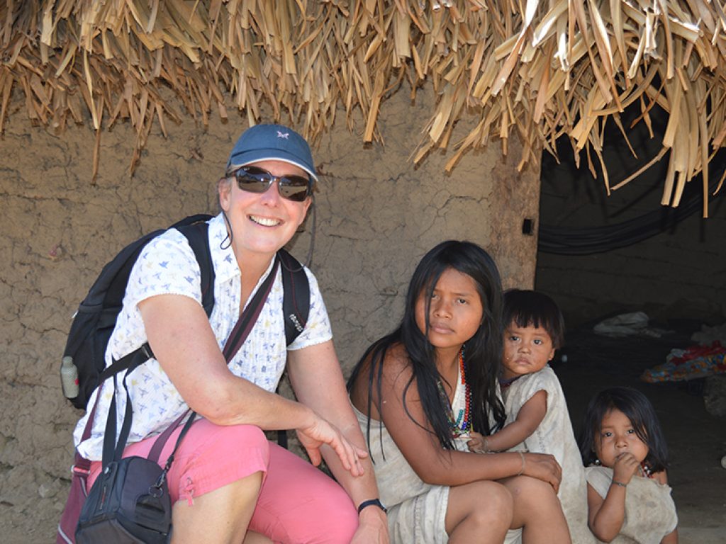 Kogi family in Colombia