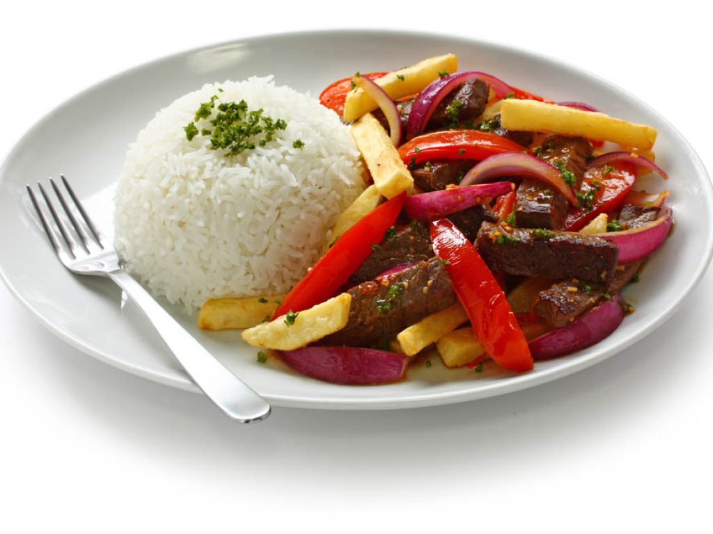 PERUVIAN DISH - LOMO SALTADO