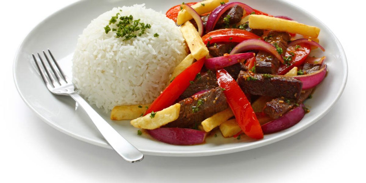 PERUVIAN DISH - LOMO SALTADO