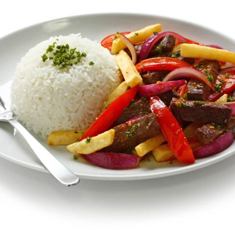 PERUVIAN DISH - LOMO SALTADO