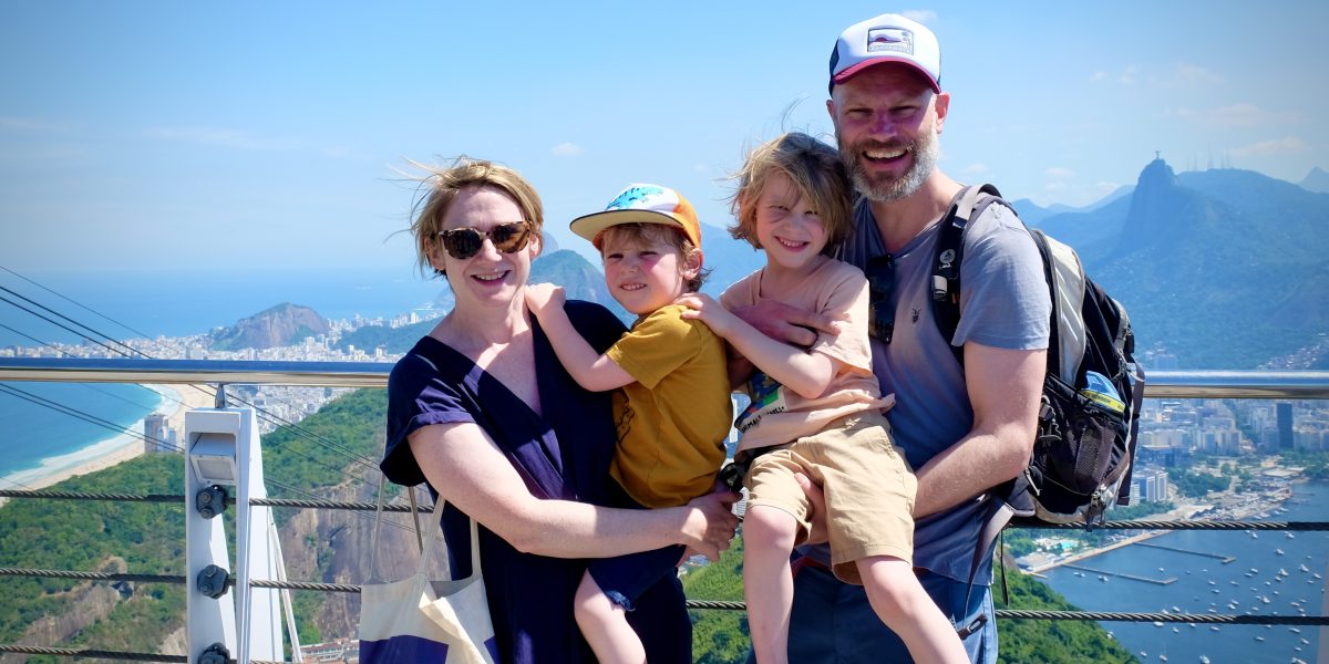 Ben Line and Family in Rio