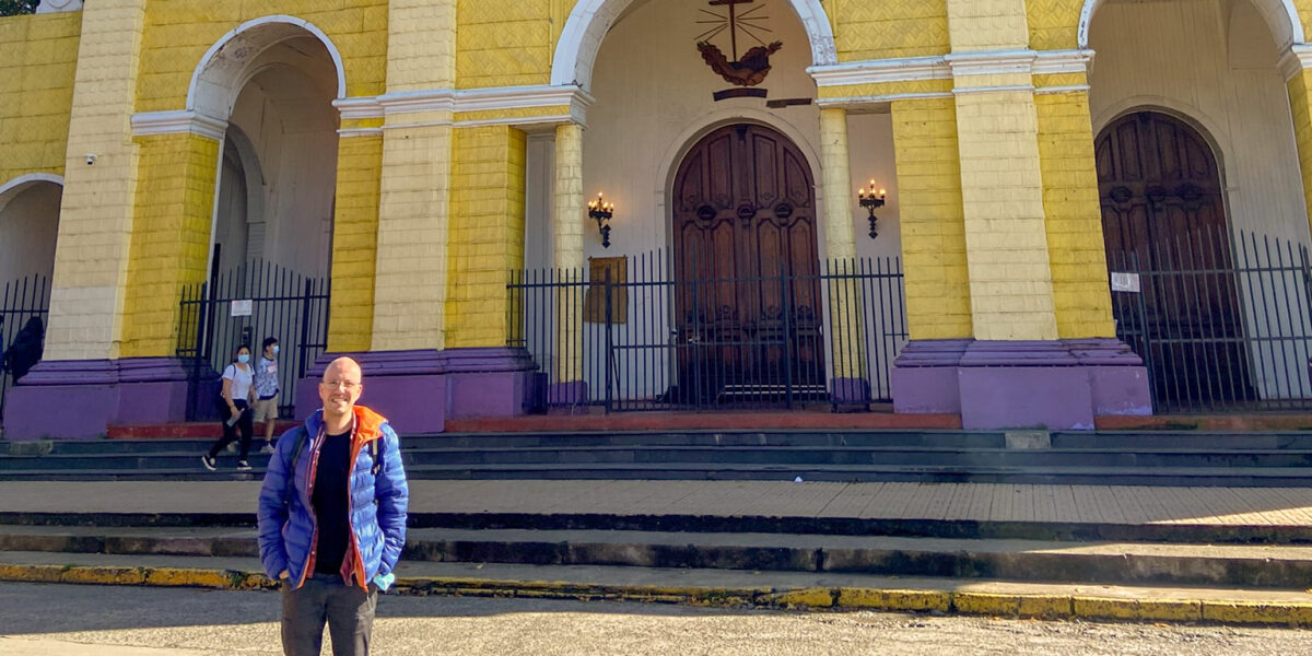 Jamie Swan in Chile