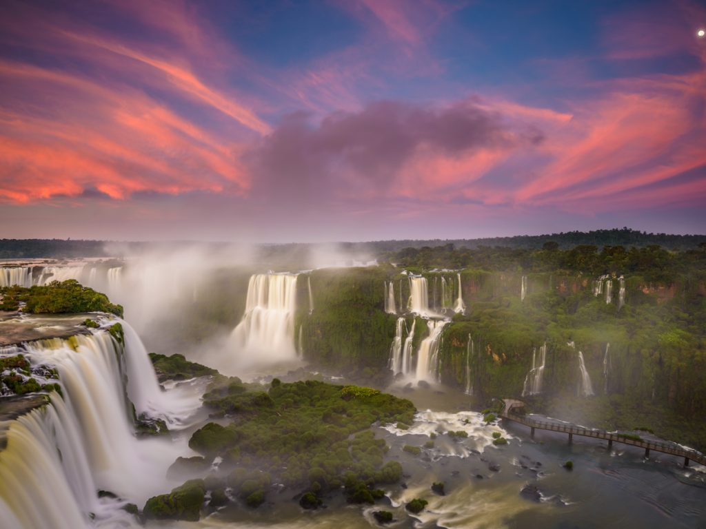 Iguazu Falls in Brazil