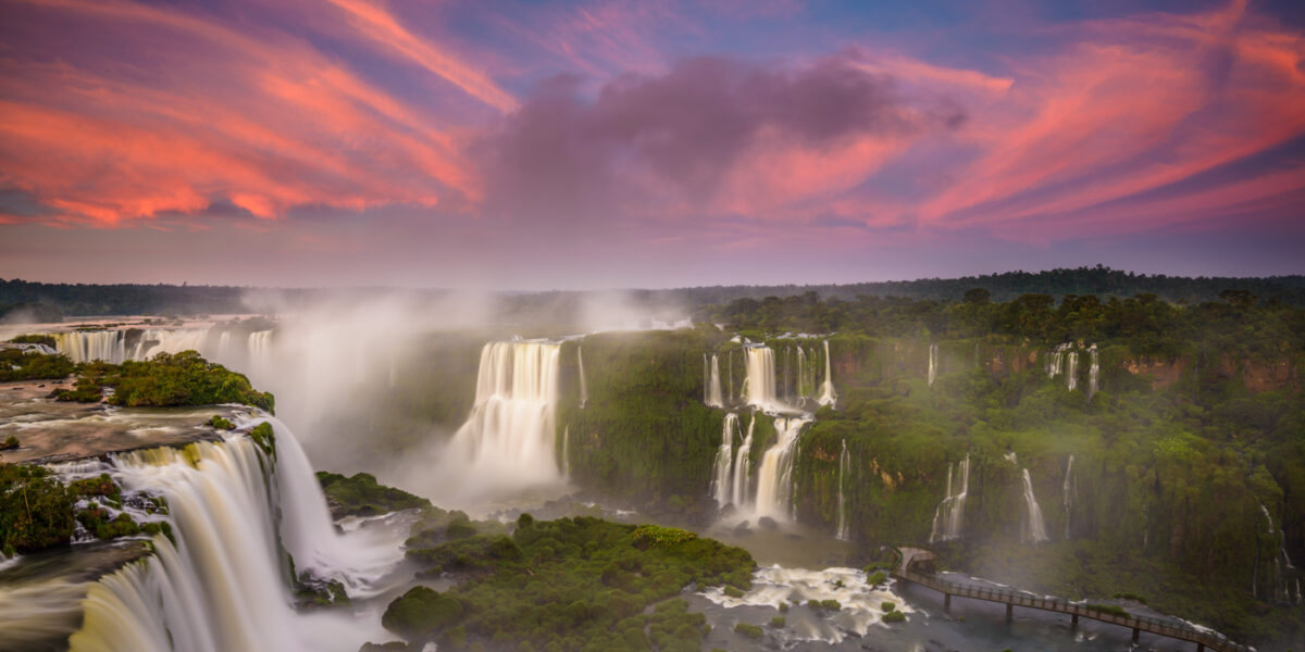 Iguazu Falls in Brazil