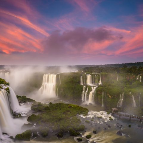 Iguazu Falls in Brazil