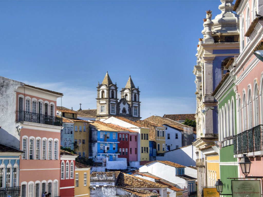 Buildings in Salvador da Bahíá, Brazil