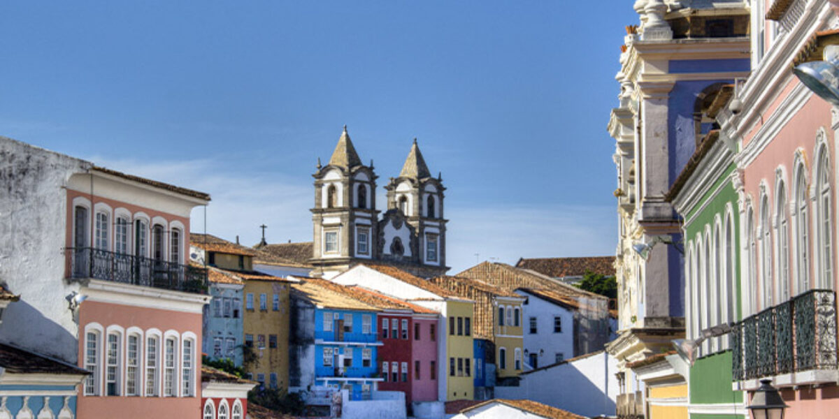 Buildings in Salvador da Bahíá, Brazil