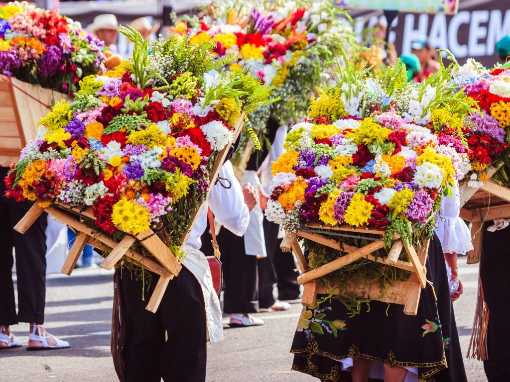 flower festival medellin