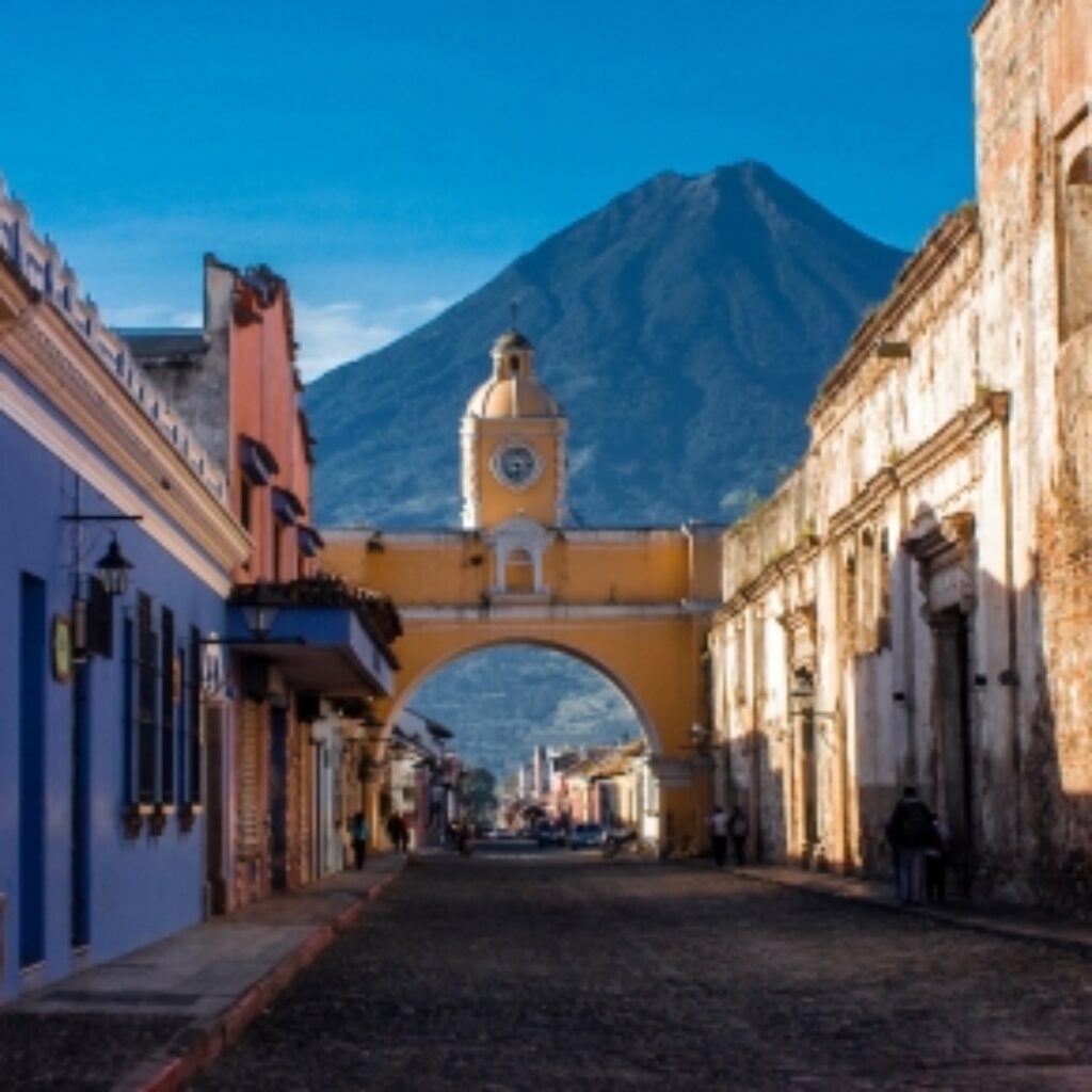 Santa Catalina Arch in Antigua, Guatemala