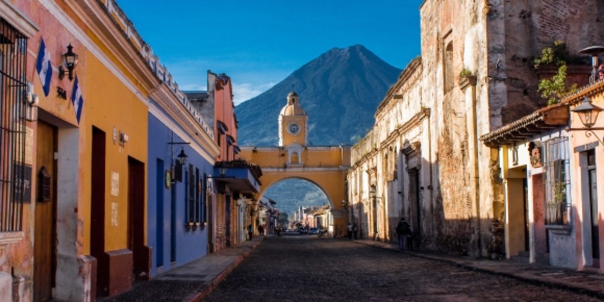 Santa Catalina Arch in Antigua, Guatemala