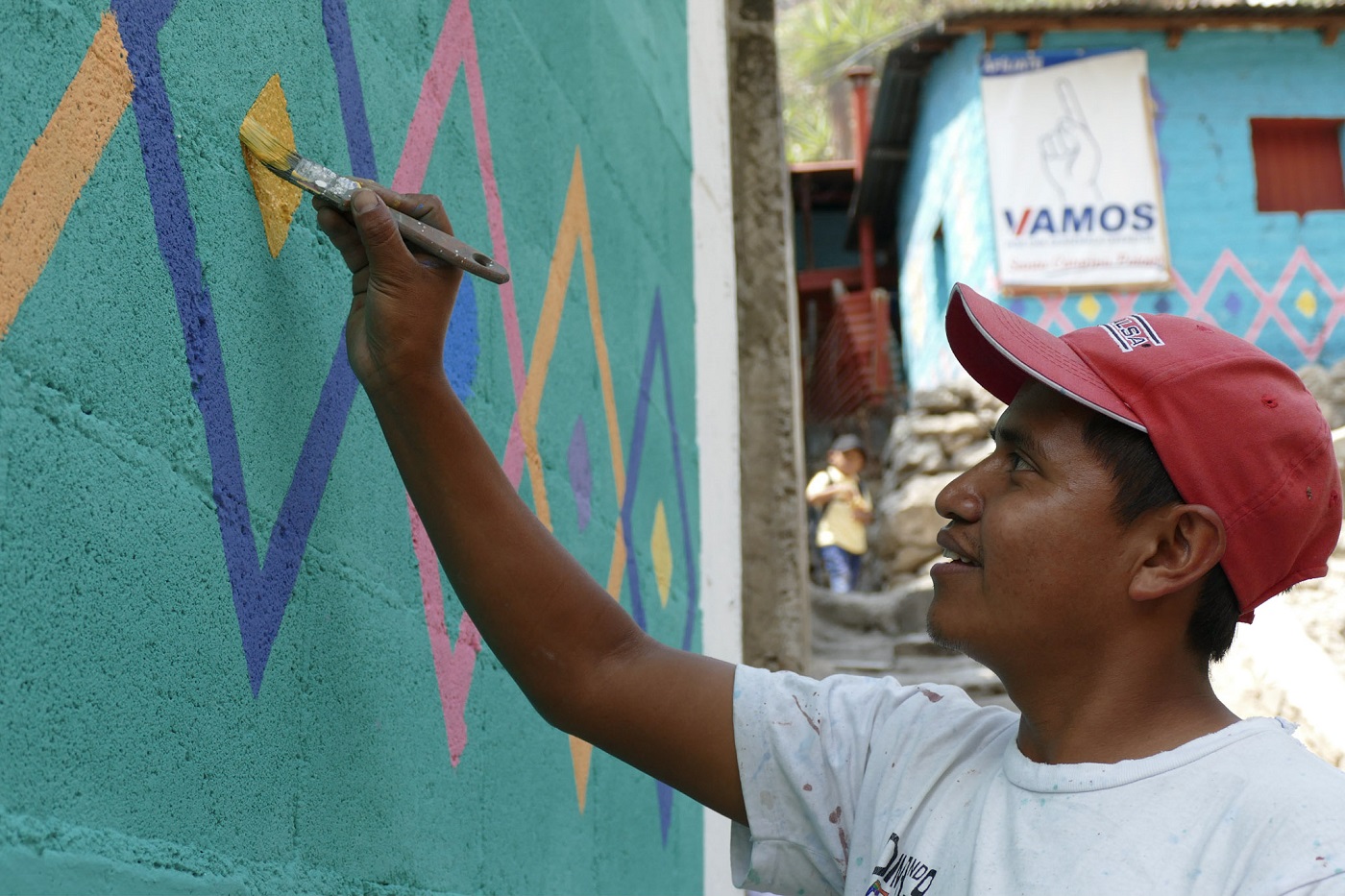 pintando