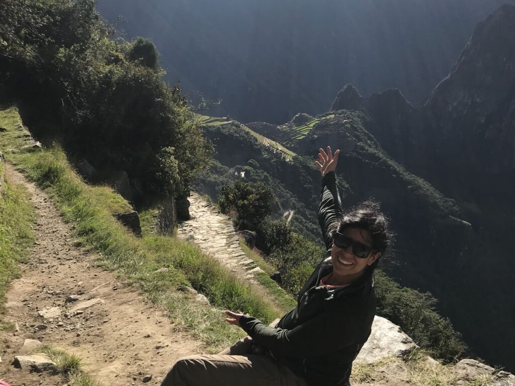Mini inca trail natalie peru