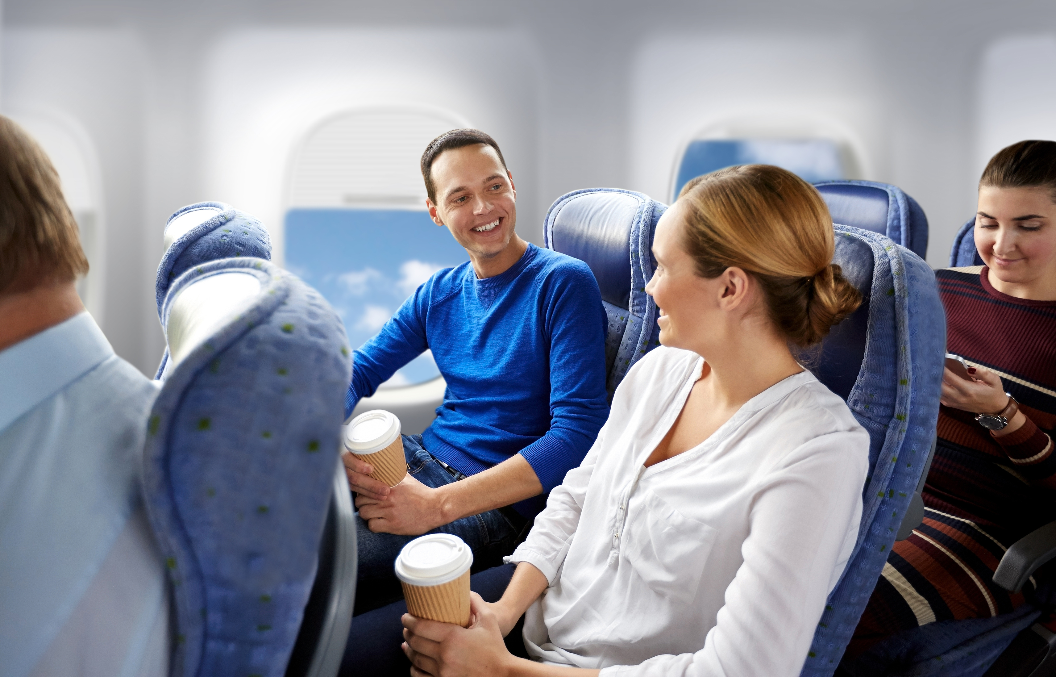 Transport,,Tourism,And,Air,Flights,Concept,-,Happy,Passengers,Or