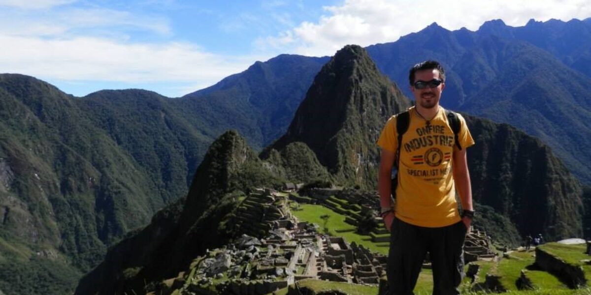 Gary in Manchu Pichu, Peru