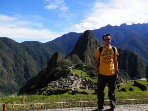 Gary in Manchu Pichu, Peru
