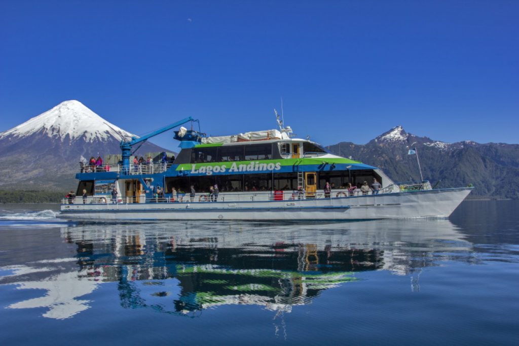 Chile lake crossing