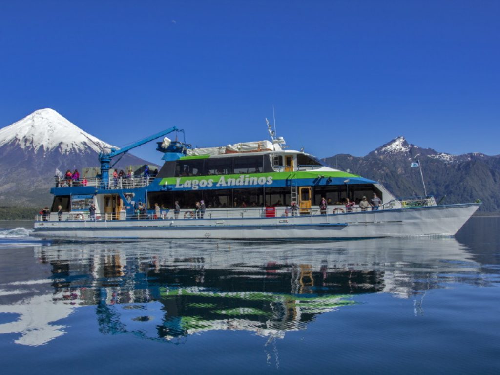 Chile lake crossing