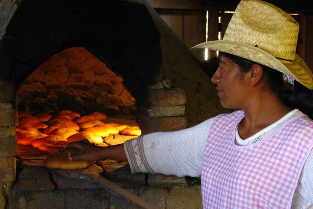 Artisanal bread making in rural Mexico