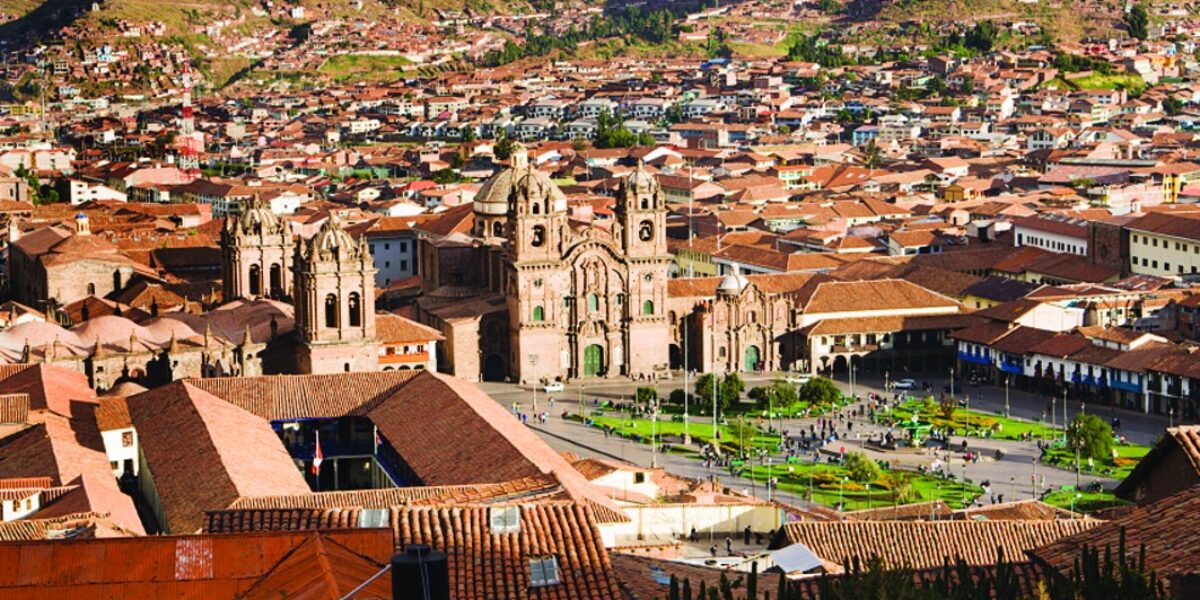 View over the city of Cusco, Peru